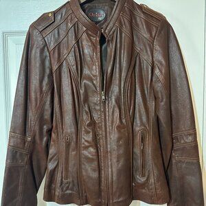 Mexican furriers handmade leather jacket